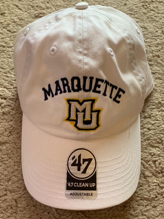 ‘47 Brand Other - White Marquette University Men’s 47 brand cap
